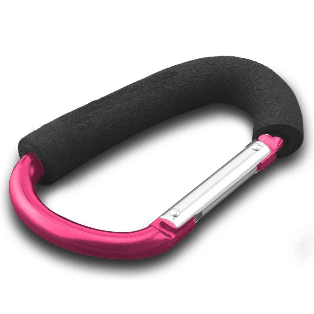 2x Large Buggy Clips - Pink - Image 3