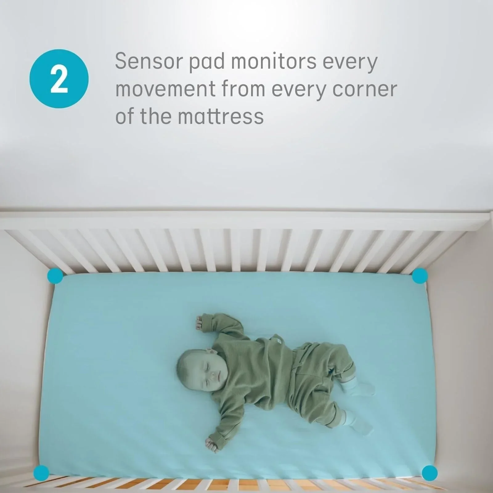 Angelcare AC25-1 Baby Movement Monitor Medically Certified - Image 4