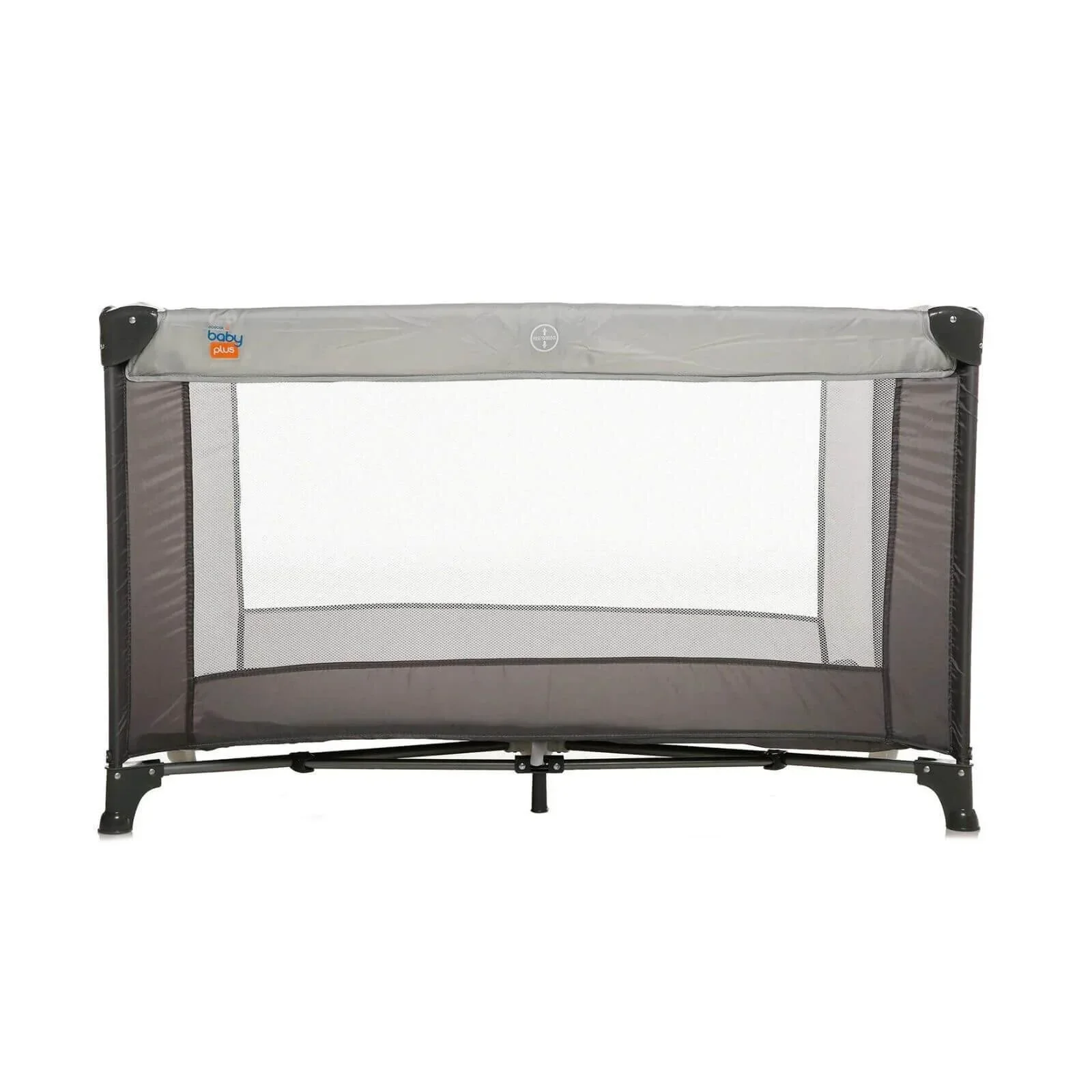 baby plus Eco Travel Cot - Grey - Image 2