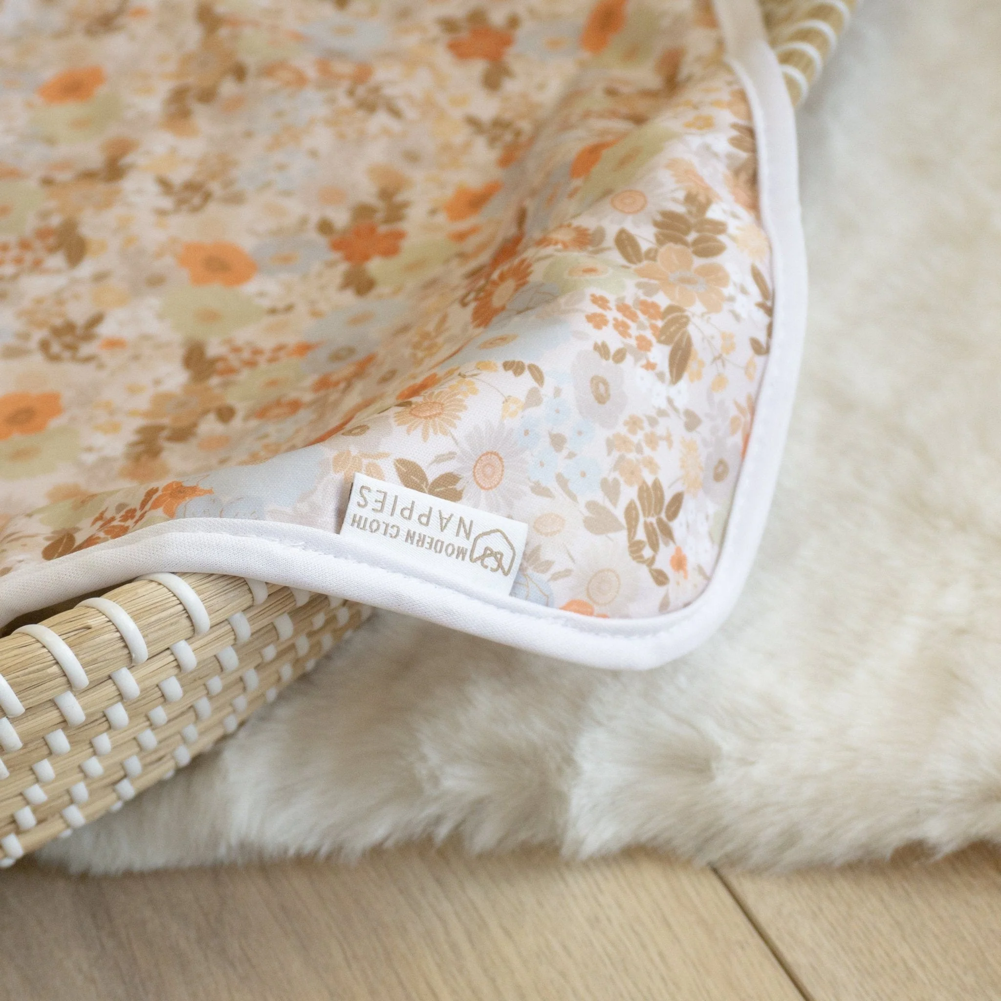 Baby Travel Changing Mats - Blissful Blossom - Image 2