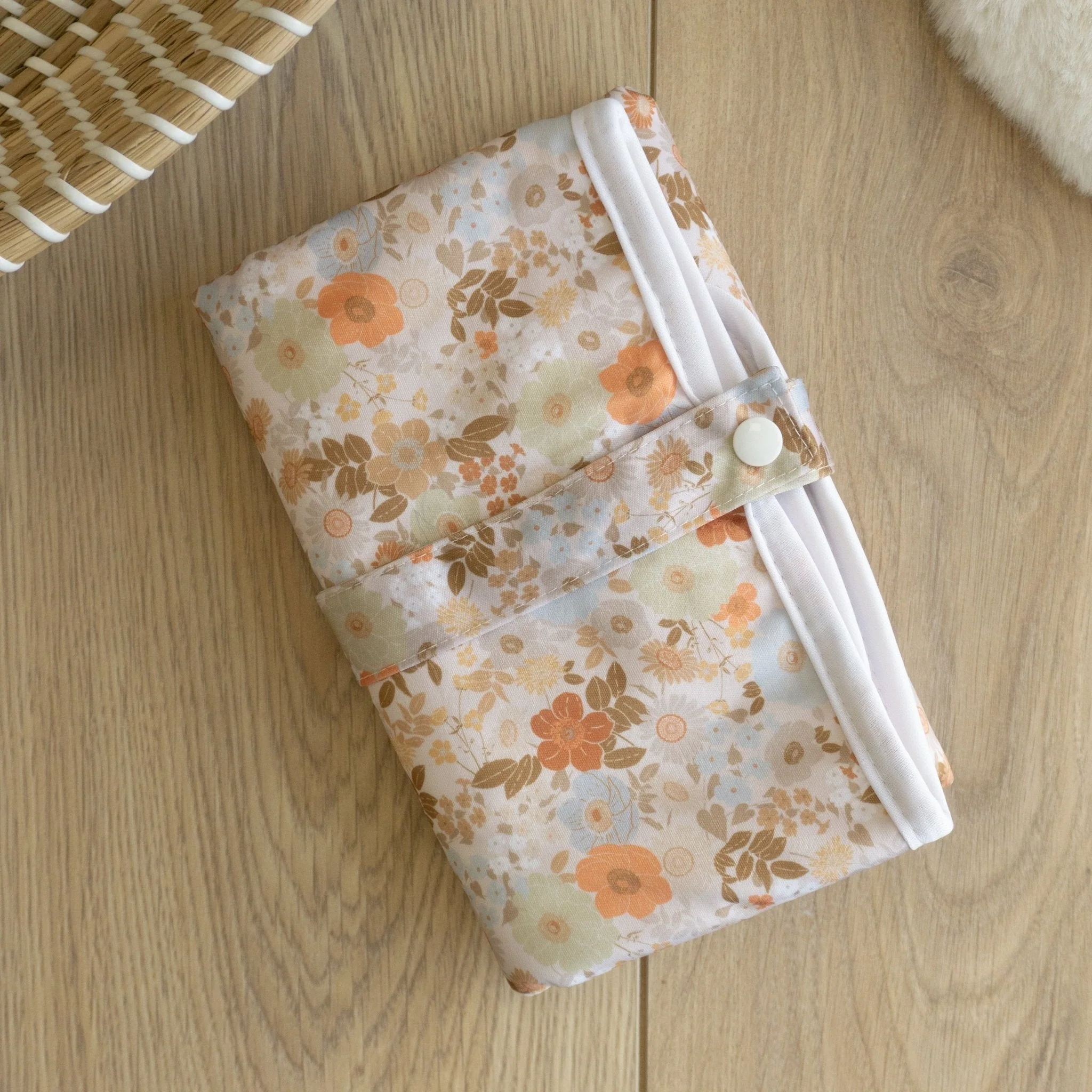 Baby Travel Changing Mats - Blissful Blossom - Image 3