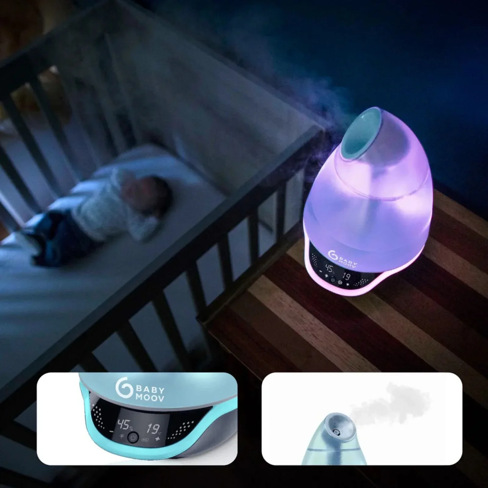Babymoov Hygro Plus 3-in-1 Baby Humidifier - Image 7