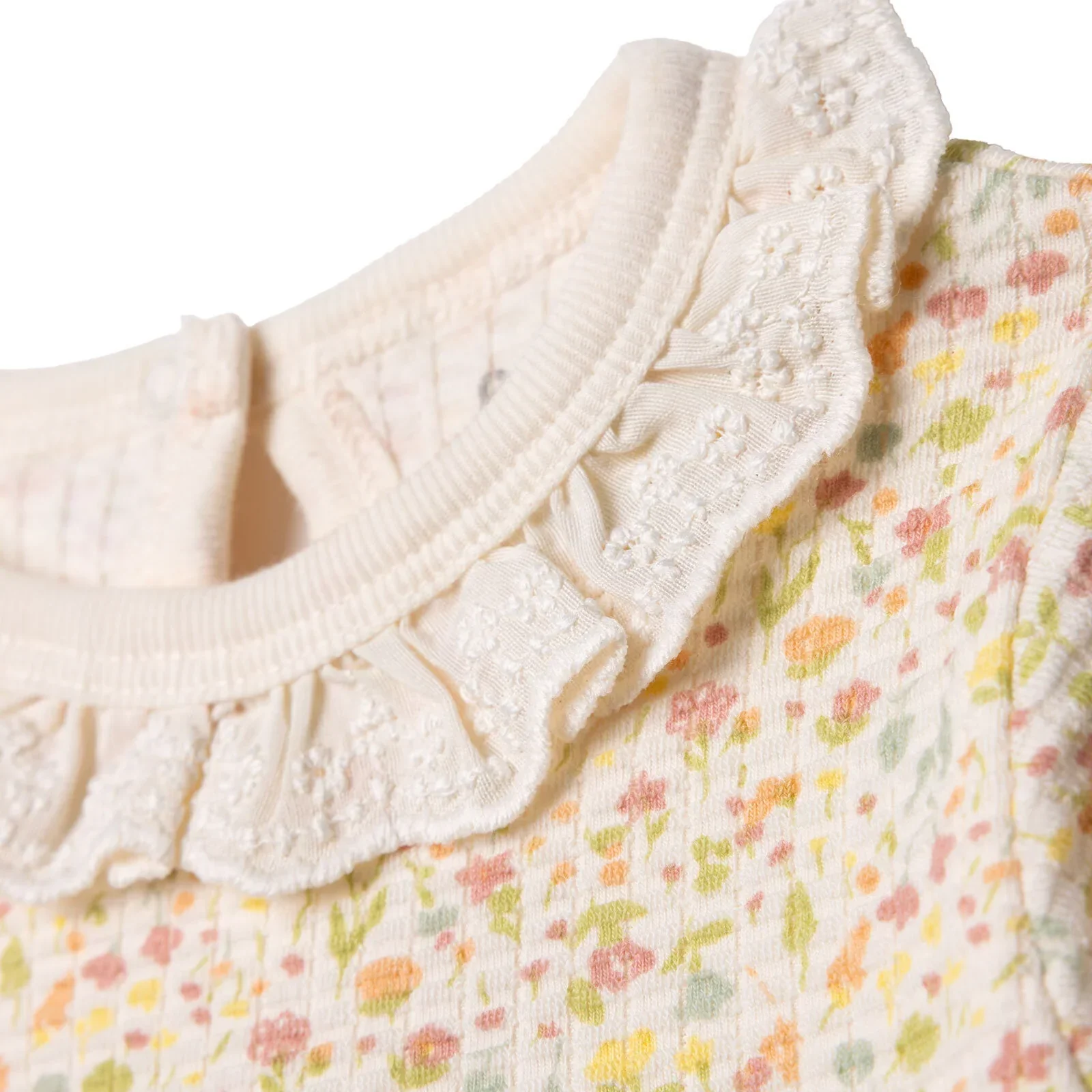 Bebetto Newborn Dress - Salmon - Image 7