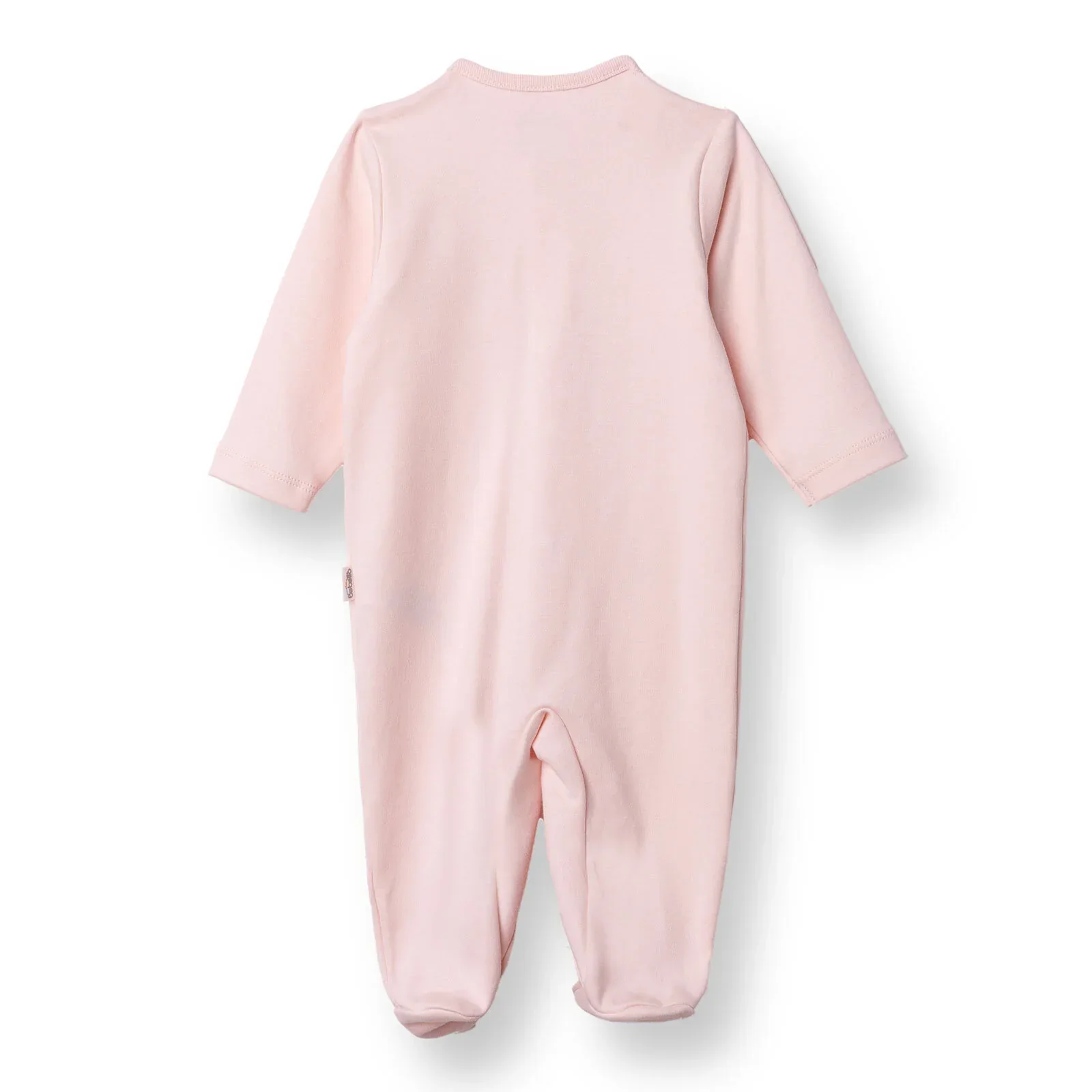 Bebetto Newborn Footed Jumpsuit - Pink - Image 2