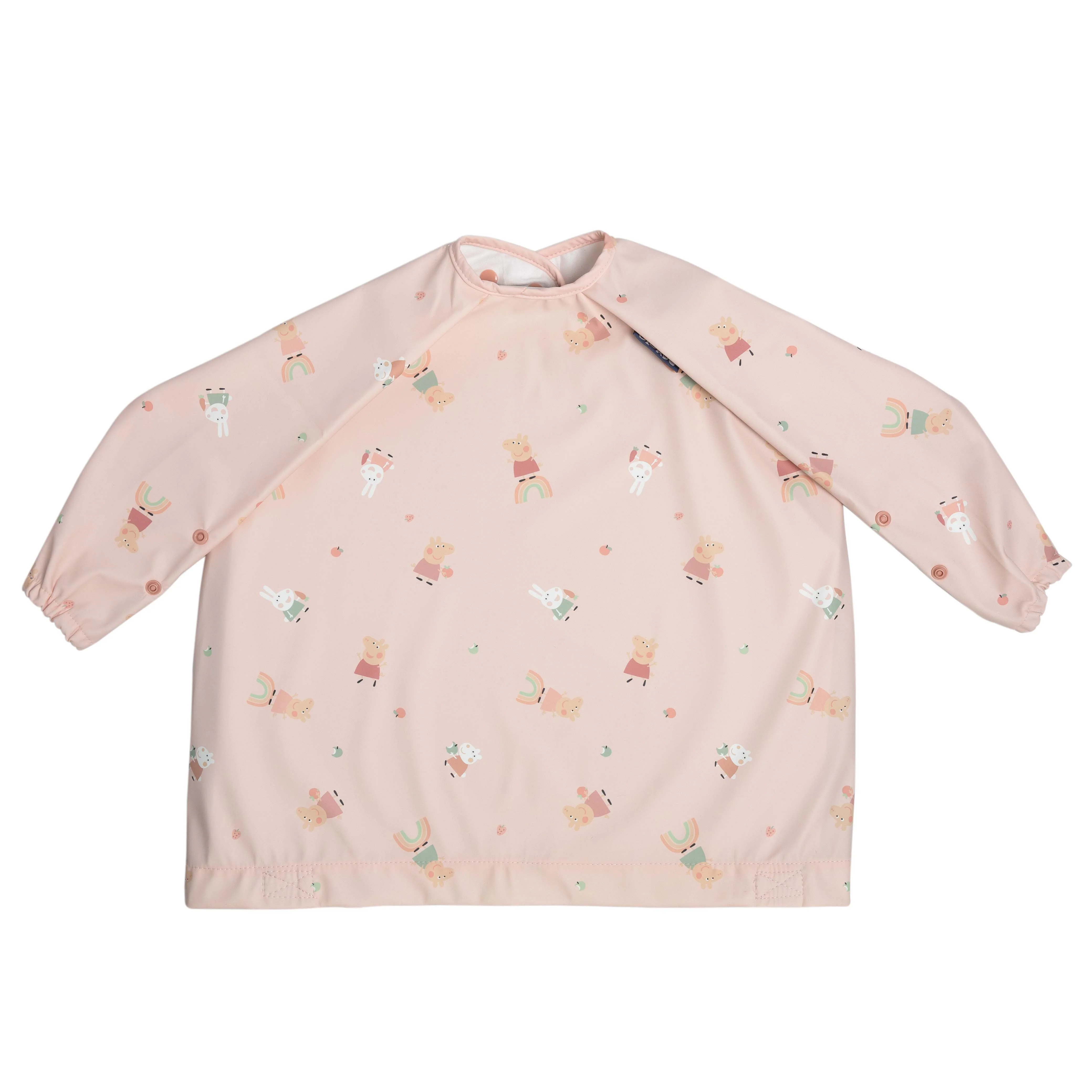 Bibado Coverall Weaning Bib (Available in Botanical Bunnies/Chasing Rainbows/George Pig/Peppa Pig/Serengeti Spaghetti) - Image 15