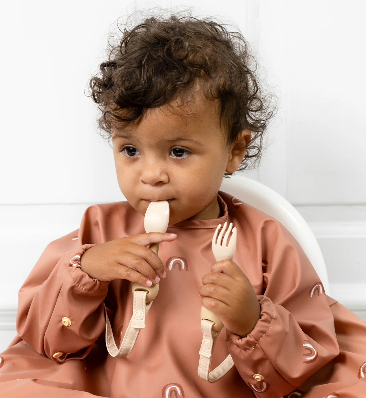 Bibado Handi Cutlery (Pack of Fork & Spoon) - Available in Blush/Dawn - Image 4