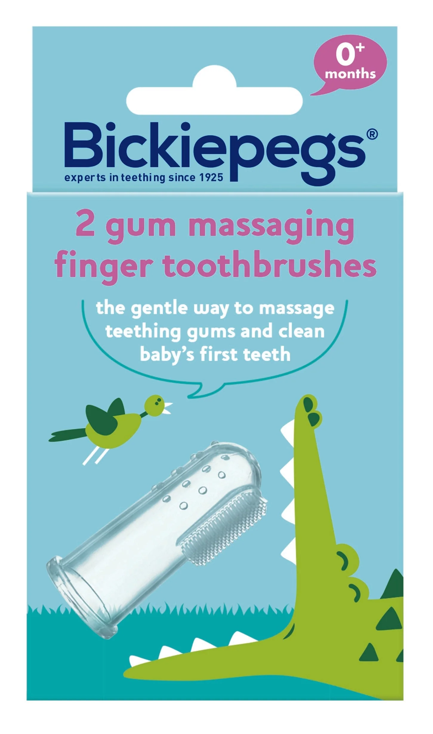 Bickiepegs Finger Toothbrush And Gum Massager - Image 2