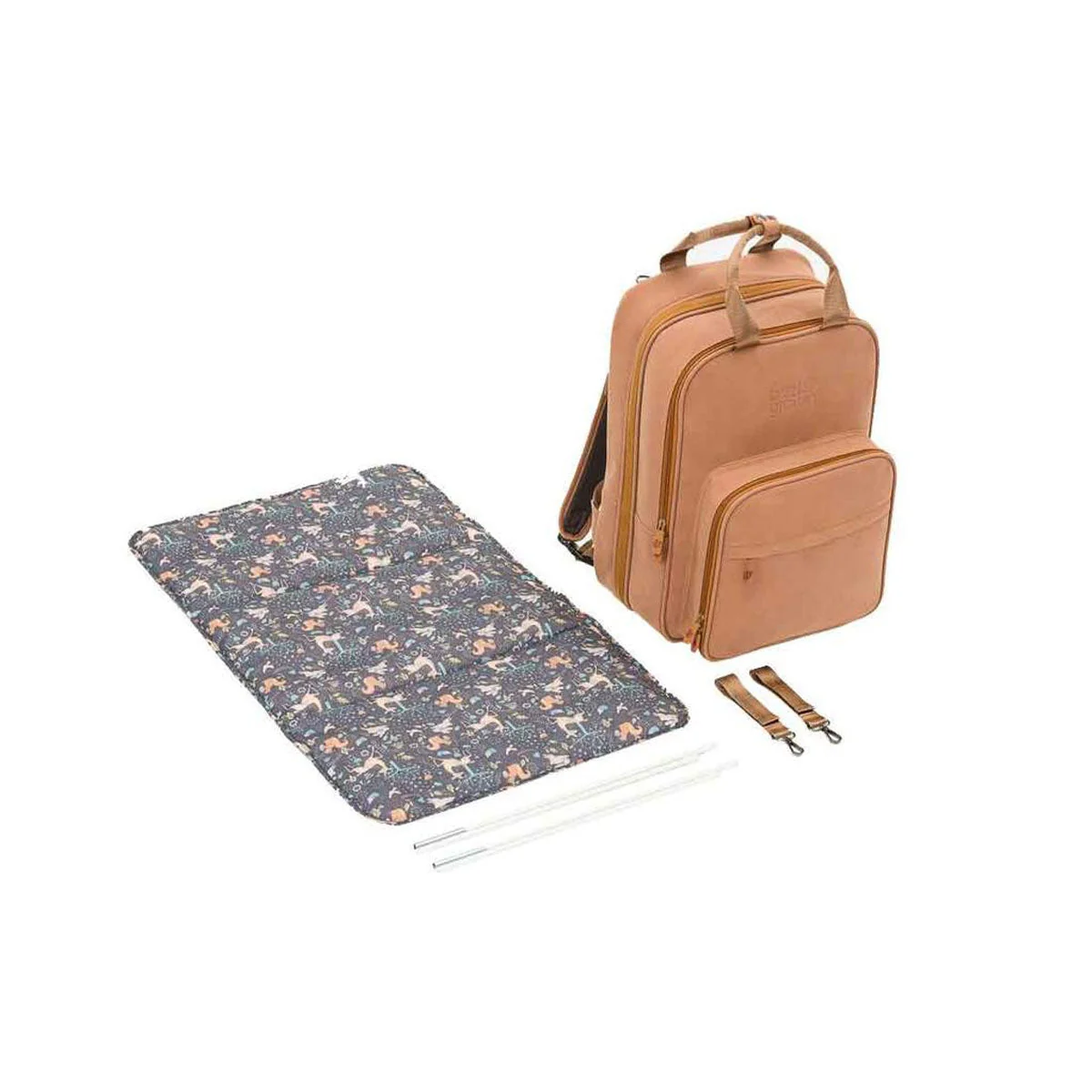 Bizzi Growin 2-in-1 Travel Bag & Baby Crib Vegan Leather - RucPOD ® - Image 15