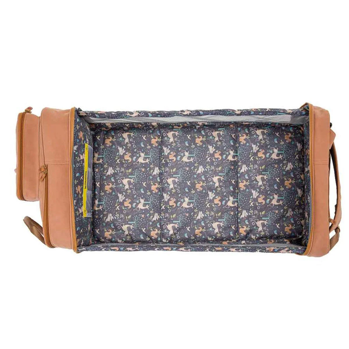 Bizzi Growin 2-in-1 Travel Bag & Baby Crib Vegan Leather - RucPOD ® - Image 17