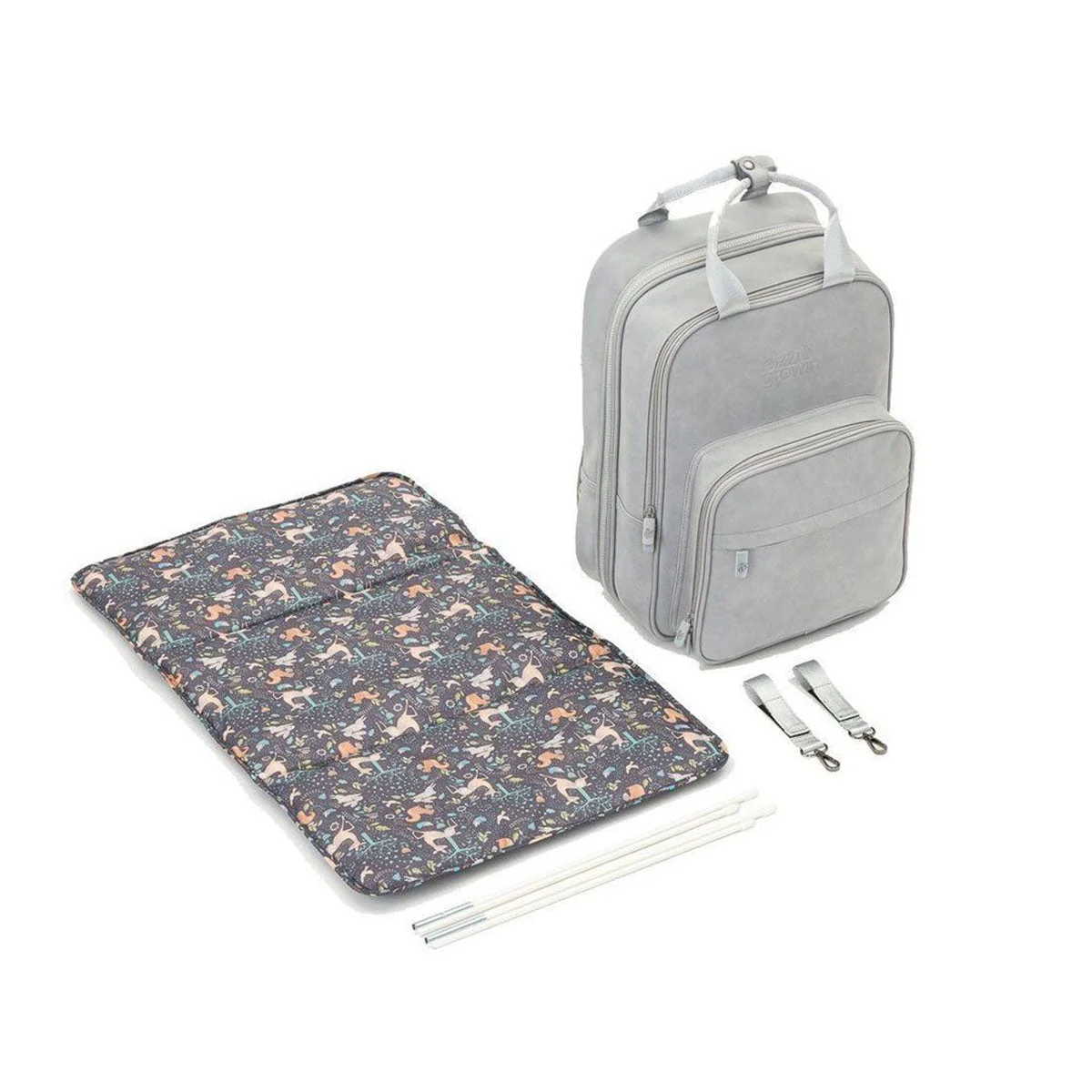 Bizzi Growin 2-in-1 Travel Bag & Baby Crib Vegan Leather - RucPOD ® - Image 23
