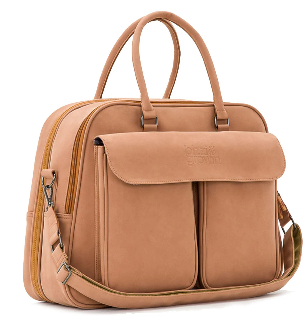 Bizzi Growin Baby Travel Crib Changing Bag POD ® - Vegan Leather - Image 10