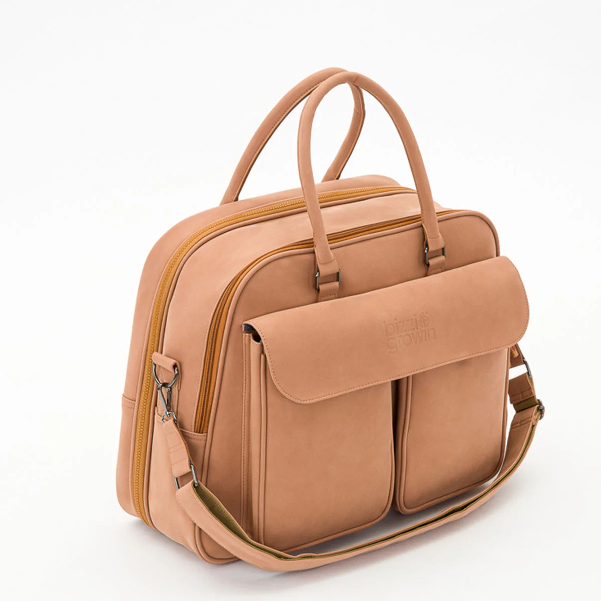Bizzi Growin Baby Travel Crib Changing Bag POD ® - Vegan Leather - Image 15