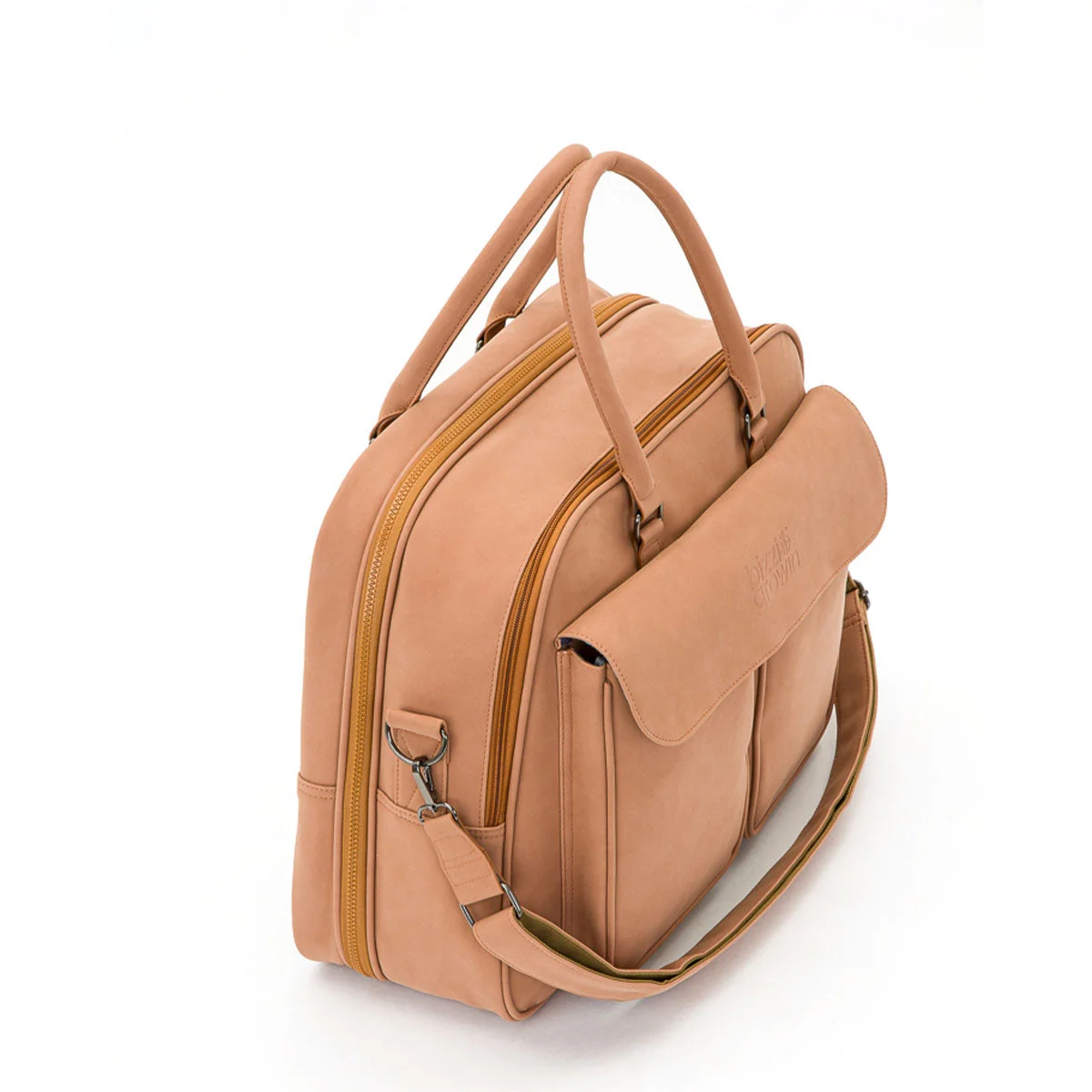 Bizzi Growin Baby Travel Crib Changing Bag POD ® - Vegan Leather - Image 16