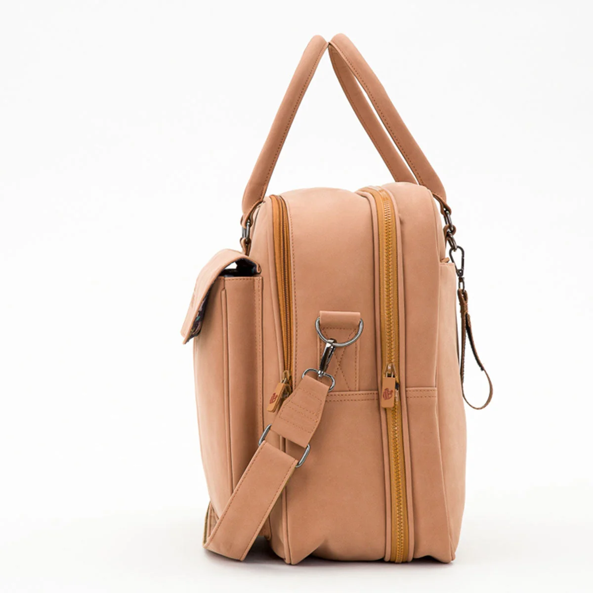 Bizzi Growin Baby Travel Crib Changing Bag POD ® - Vegan Leather - Image 18