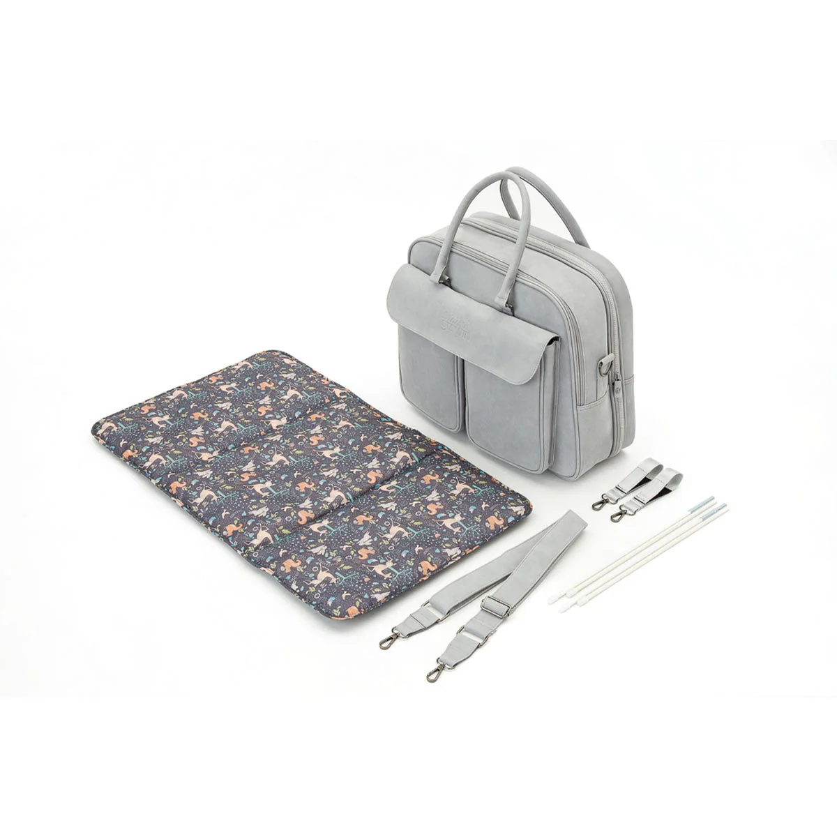 Bizzi Growin Baby Travel Crib Changing Bag POD ® - Vegan Leather - Image 22