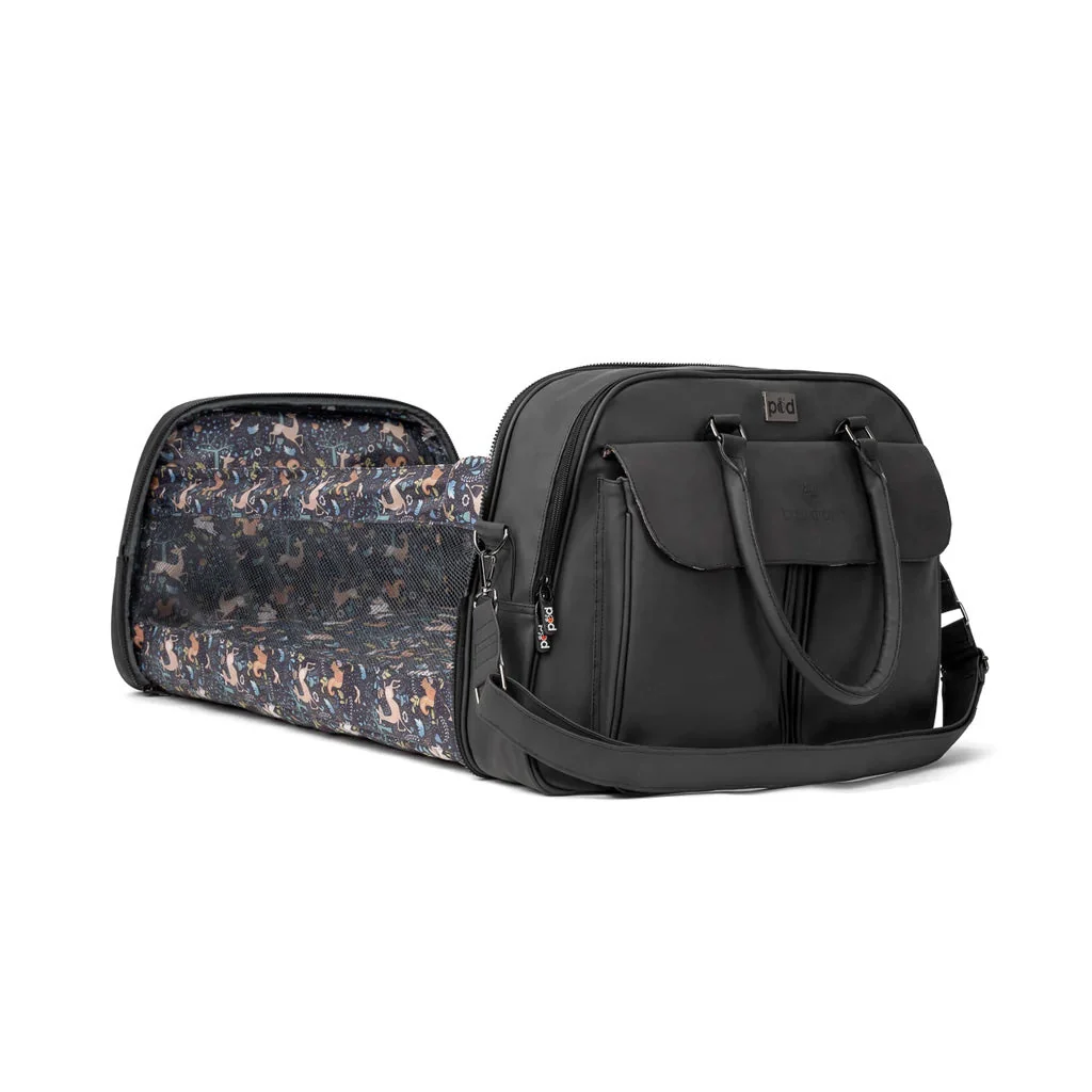 Bizzi Growin Baby Travel Crib Changing Bag POD ® - Vegan Leather - Image 5