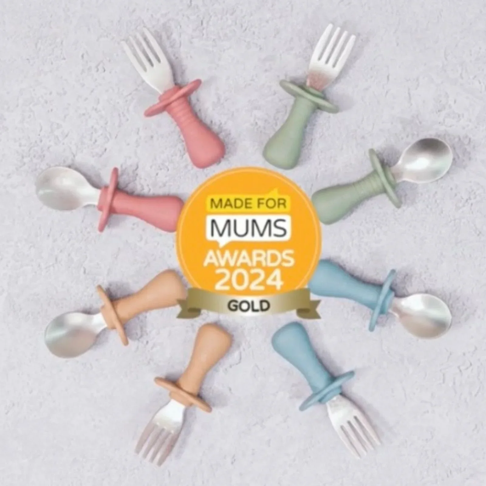 BLW Essentials Toddler Cutlery Set - Sage - Image 3