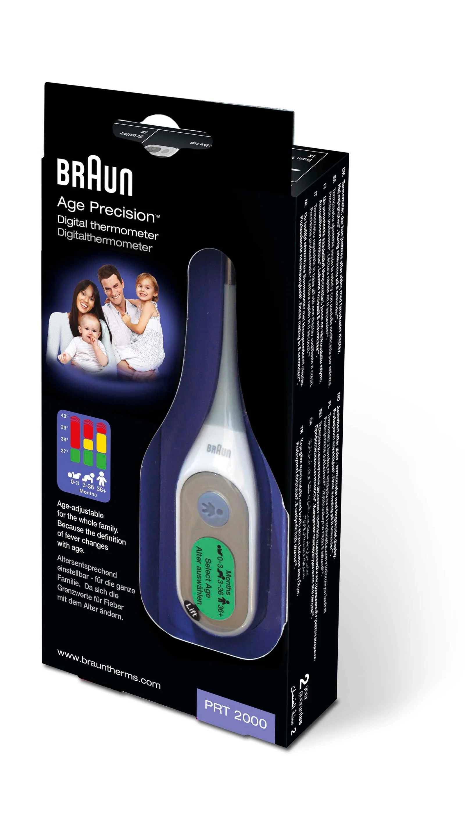 Braun Age Precision Digital Thermometer