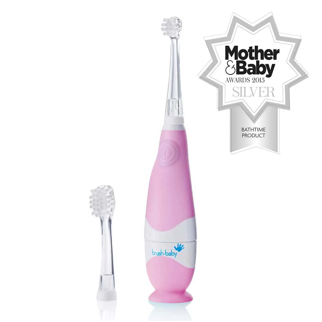 Brush Baby Babysonic Electric Toothbrush (0-3 Years) - Available in Teal/Pink/Blue - Image 9