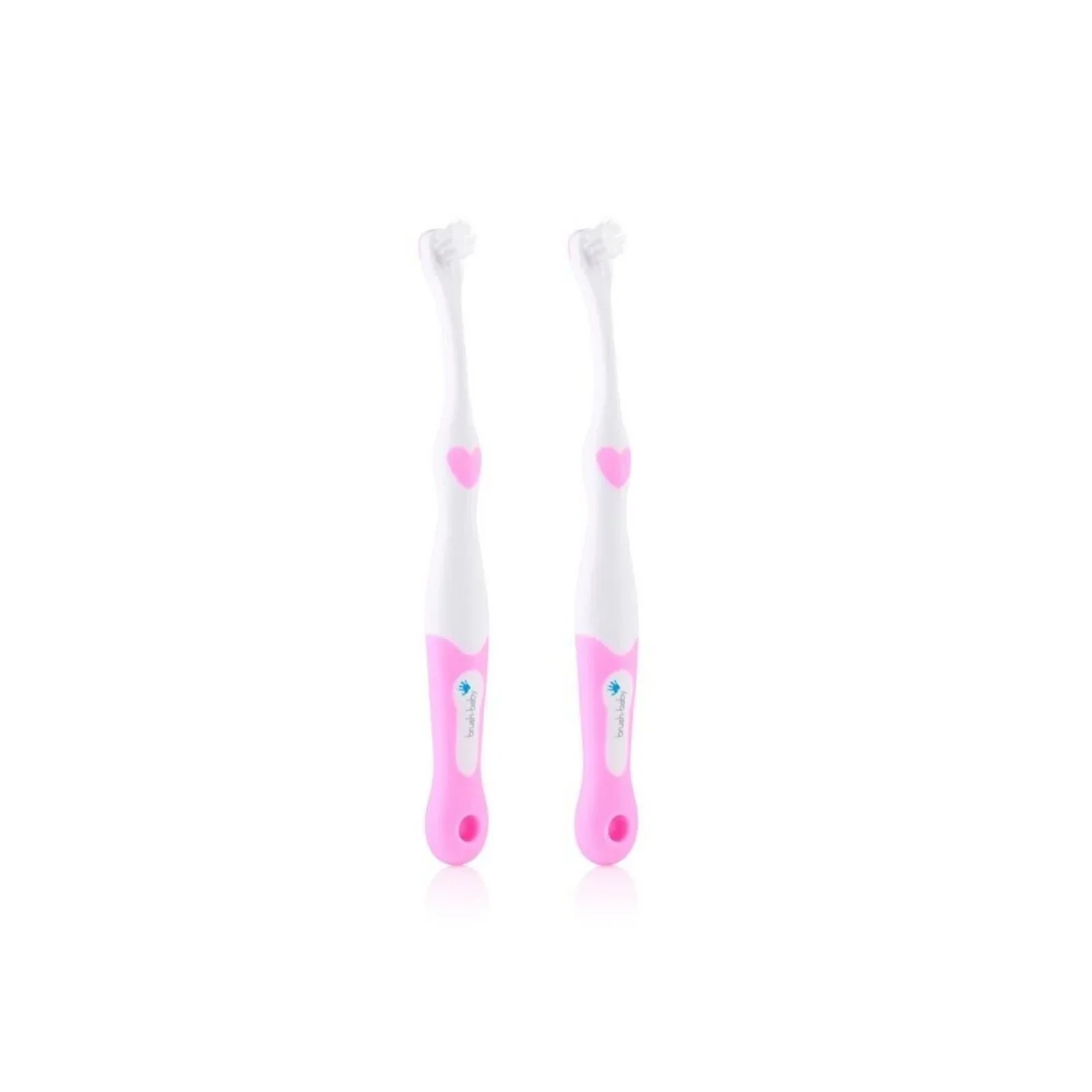 brush-baby First Brush Pack of 2 - Mixed Colours - Image 3