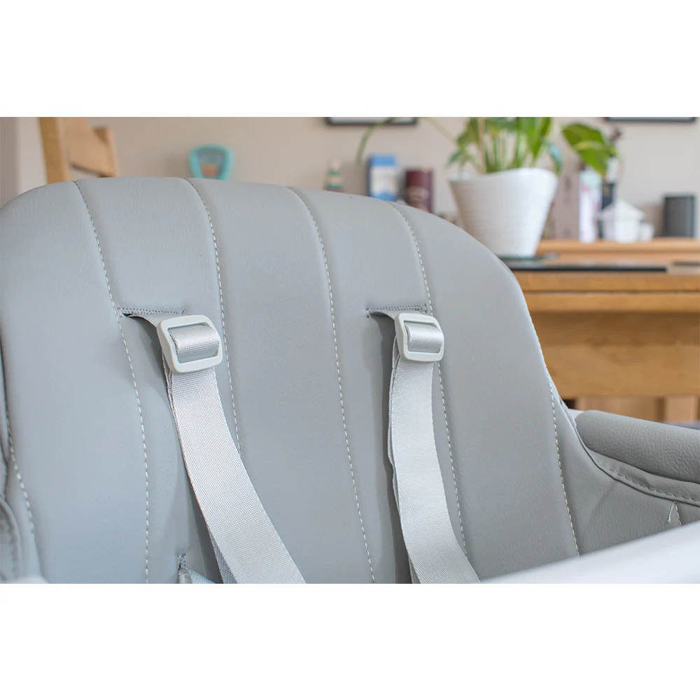 Callowesse Elata 3-In-1 Scandi Wooden Highchair – Grey - Image 10