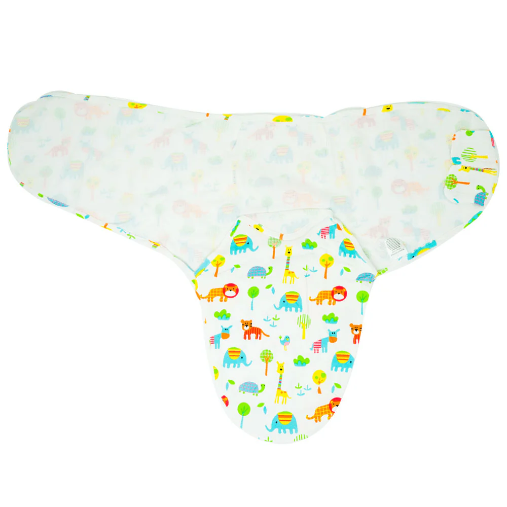 Callowesse Newborn Baby Swaddle 0-3 Months – Exotic Kingdom - Image 2