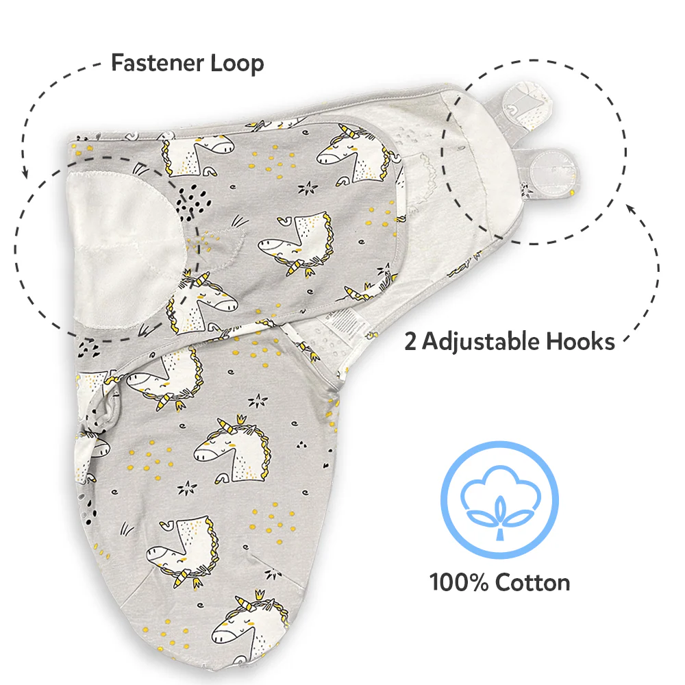Callowesse Newborn Baby Swaddle 0-3 Months – Magical Kingdom - Image 9