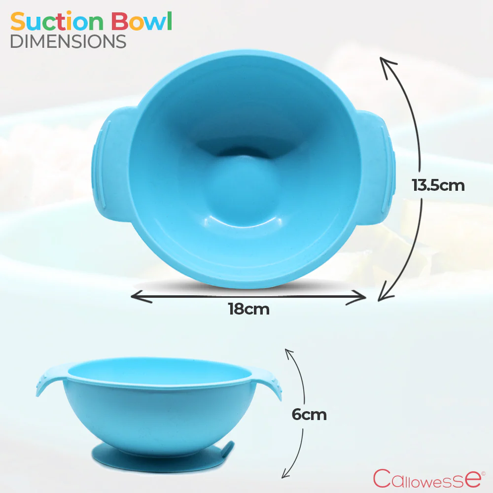 Callowesse Silicone Suction Bowl - Pink - Image 11