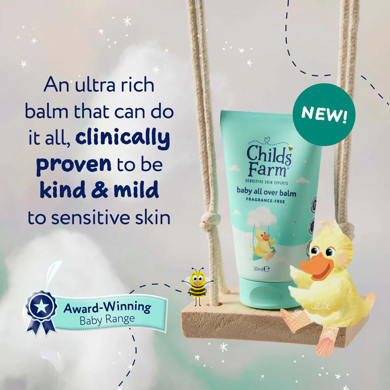 Child's Farm Baby All Over Balm Fragrance Free 50ml - Image 2