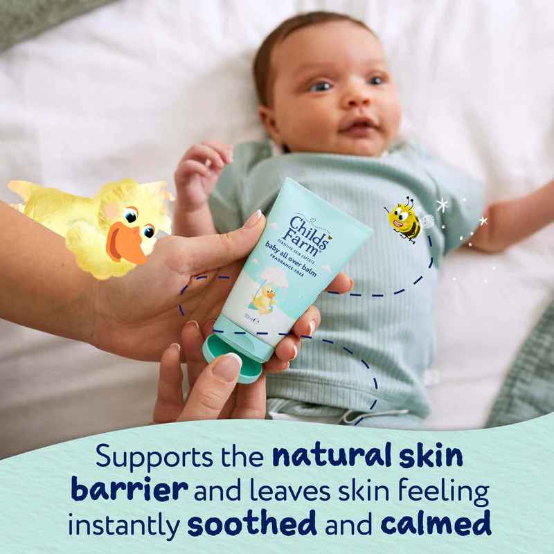 Child's Farm Baby All Over Balm Fragrance Free 50ml - Image 3