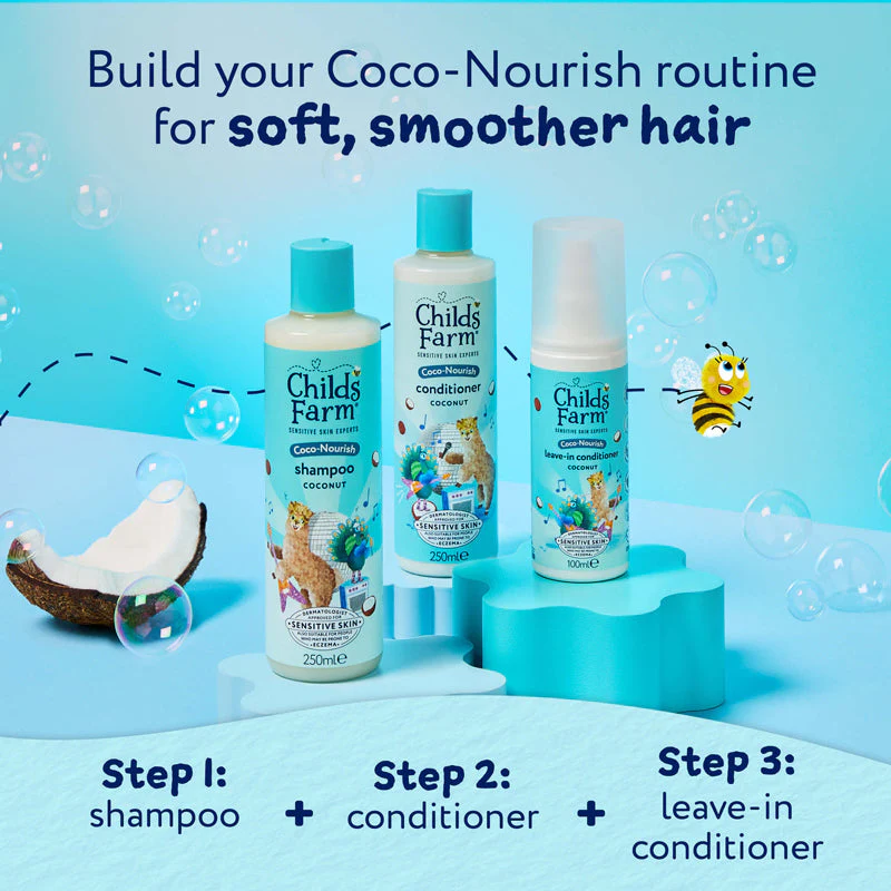 Child's Farm Coco Nourish Conditioner 250ml - Image 6