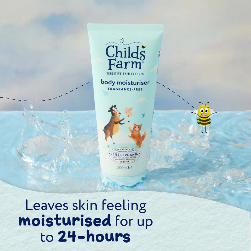 Child's Farm Fragrance Free Moisturiser 200ml - Image 5