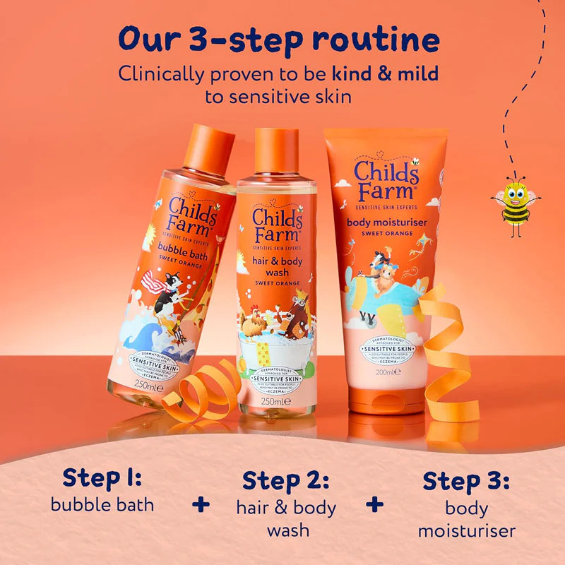 Child's Farm Moisturiser Sweet Orange 200ml - Image 6