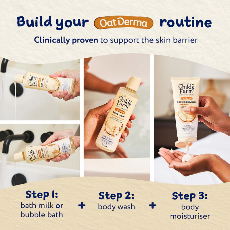 Child's Farm OatDerma Body Wash 250ml - Image 7