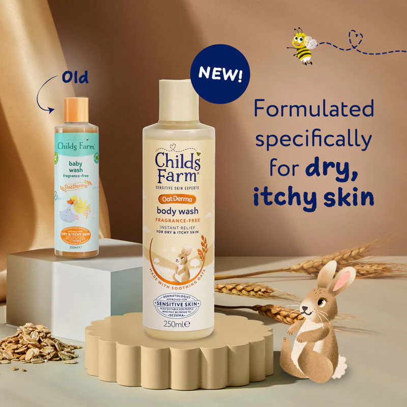 Child's Farm OatDerma Body Wash 250ml - Image 9