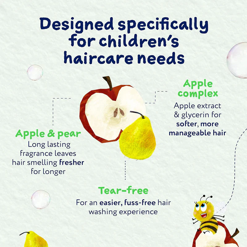 Child's Farm Shampoo & Conditioner Apple - Image 4