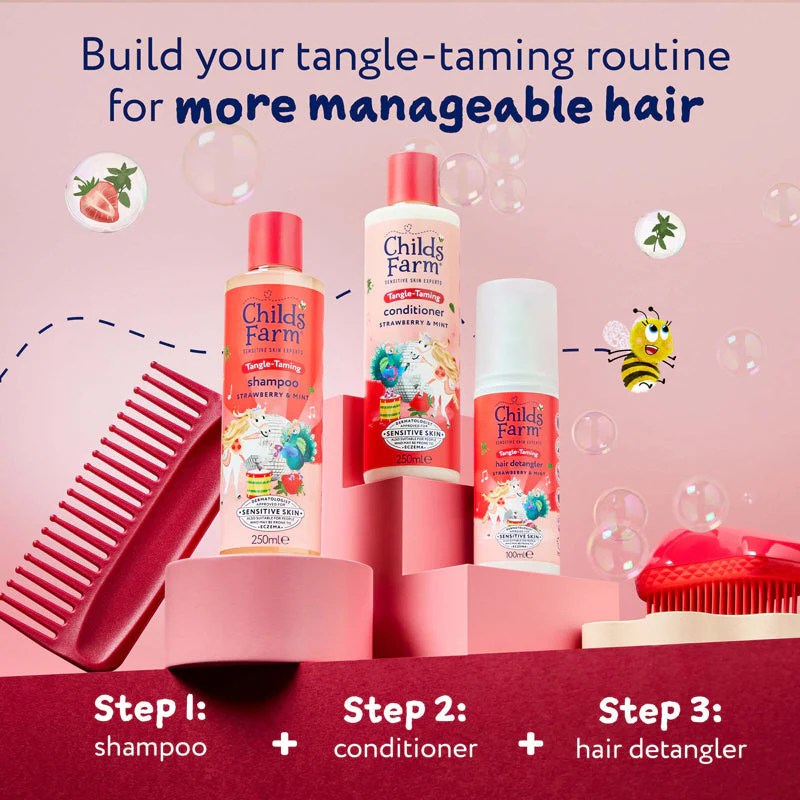 Child's Farm Strawberry & Mint Detangler - Image 6