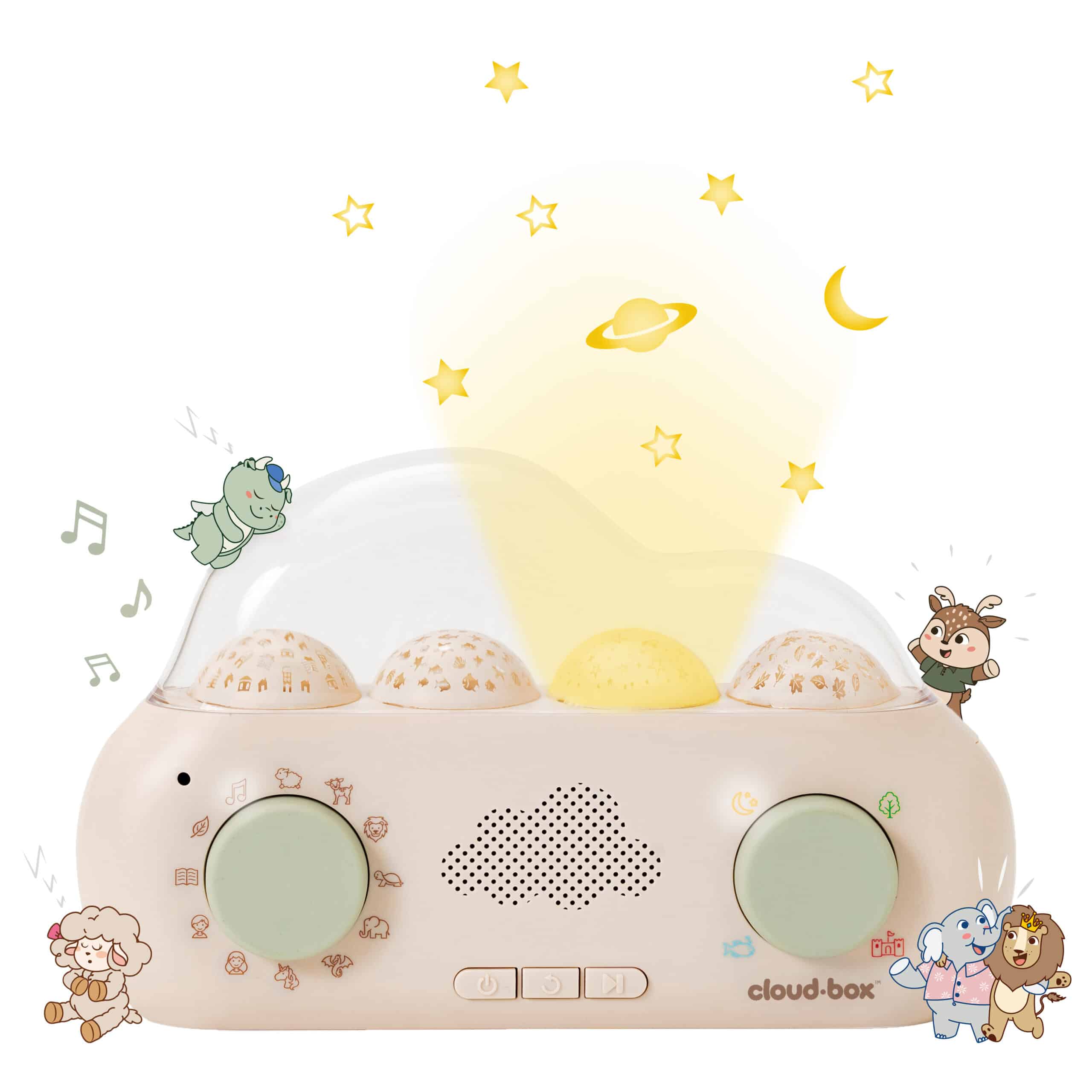 Cloud B CloudBox - My First Dream Box Nightlight Projector & Storyteller - Image 2