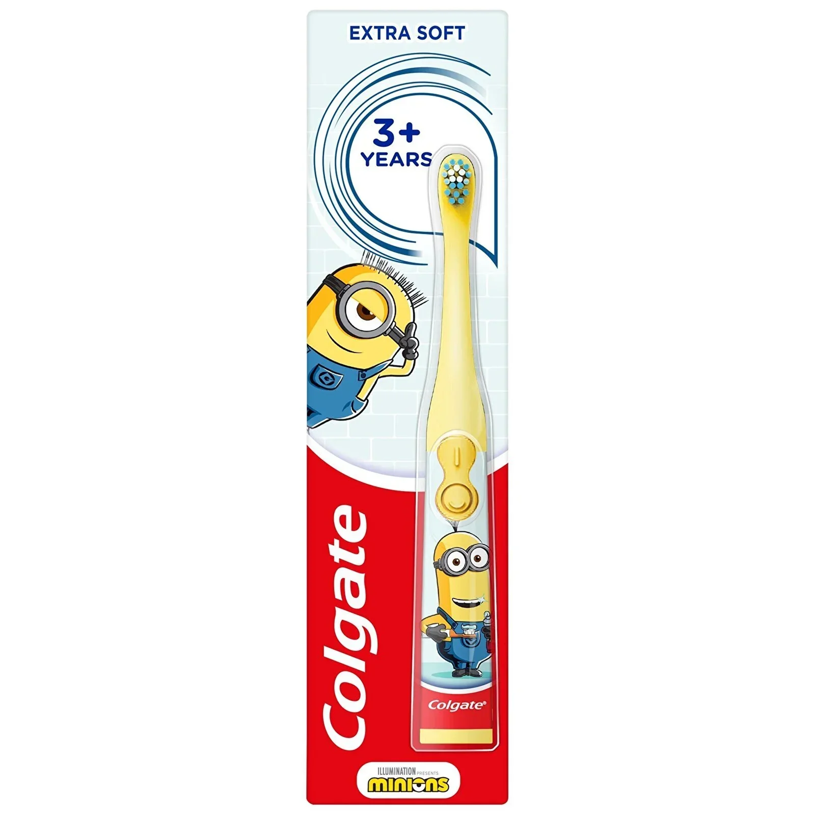 Colgate Minions Extra Soft Battery Toothbrush 3+ years