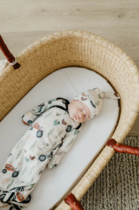 Copper Pearl Newborn Gown Jo - Image 4