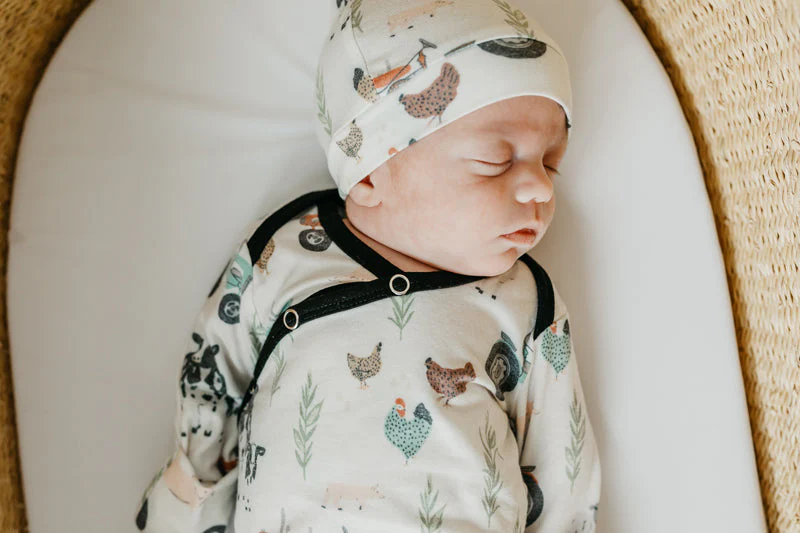 Copper Pearl Newborn Gown Jo - Image 6