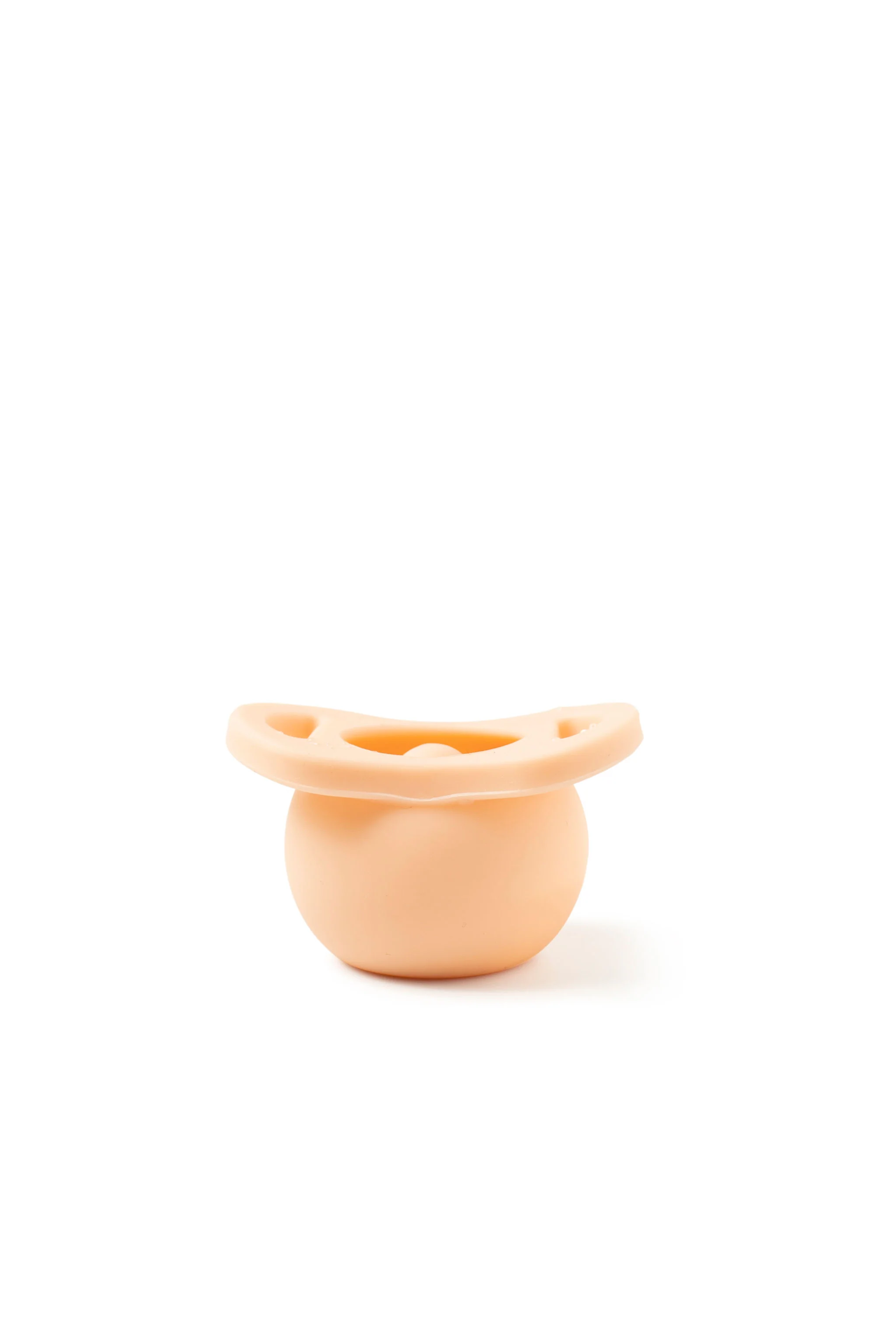 Doddle & Co Pop & Go Pacifier - Just Peachy & Upper Rust (Pack of 2) - Image 2