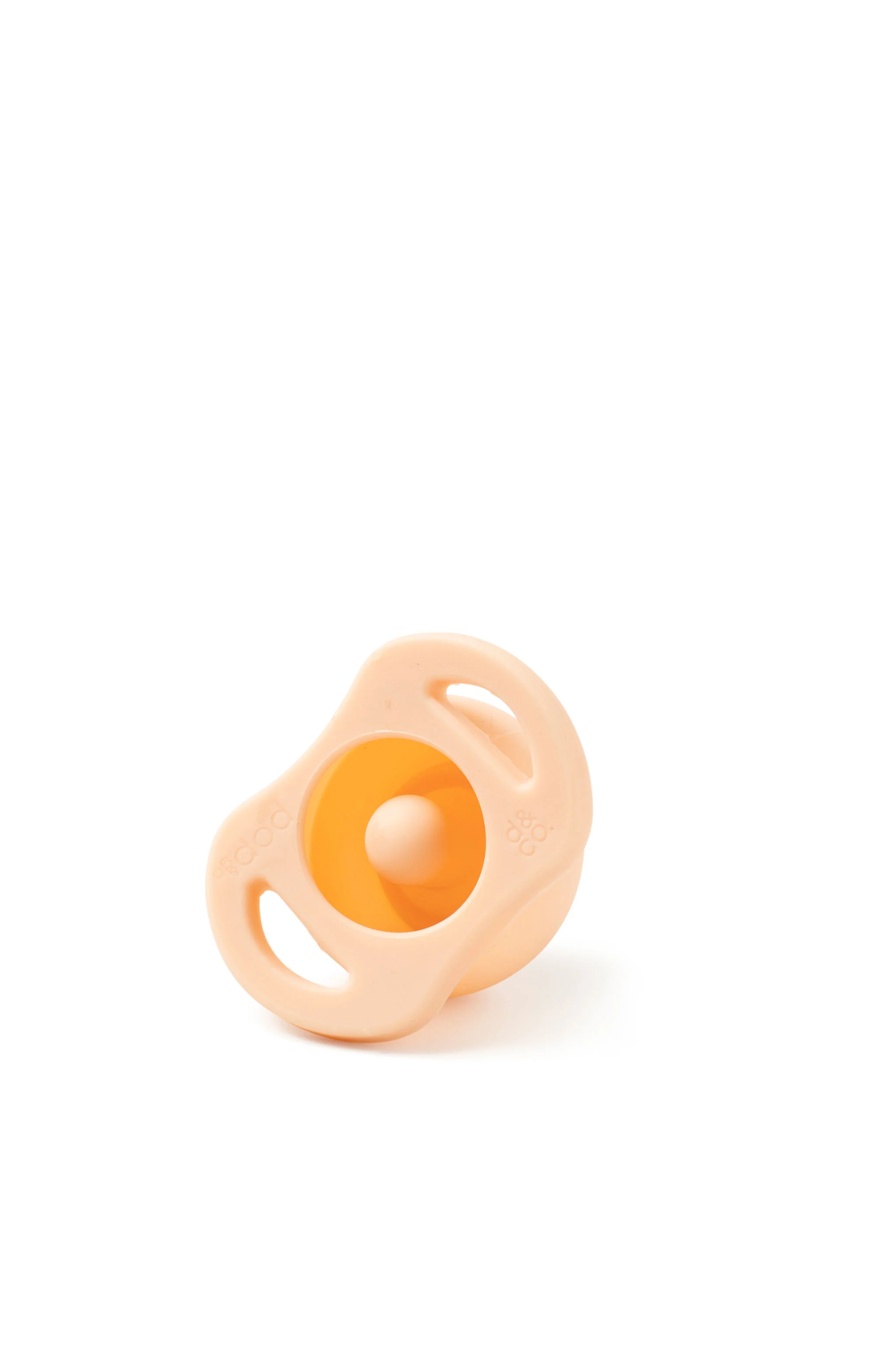 Doddle & Co Pop & Go Pacifier - Just Peachy & Upper Rust (Pack of 2) - Image 5