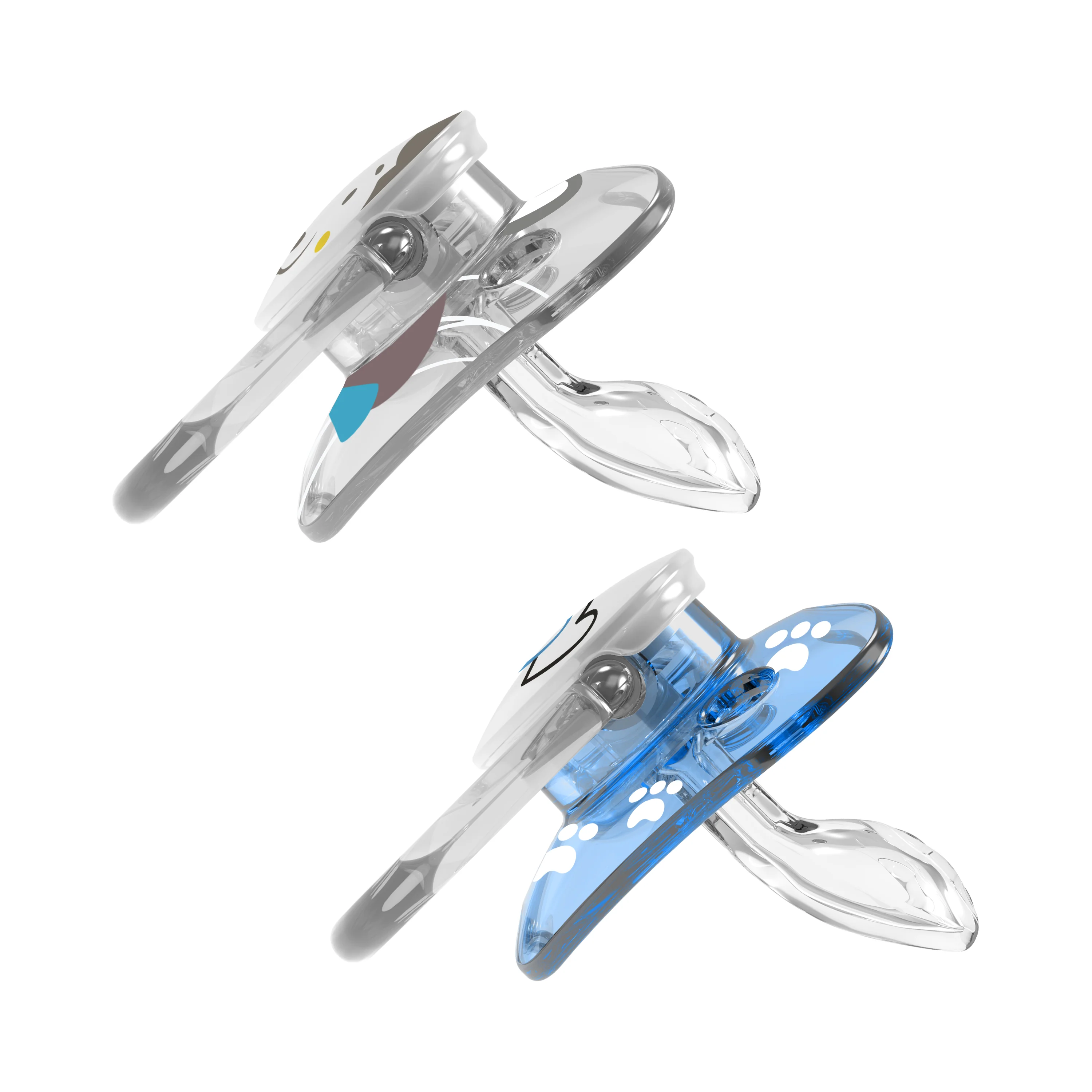 Dr Brown PreVent Shield Stage 2 Soother (Blue) - Pack of 2 - Image 3