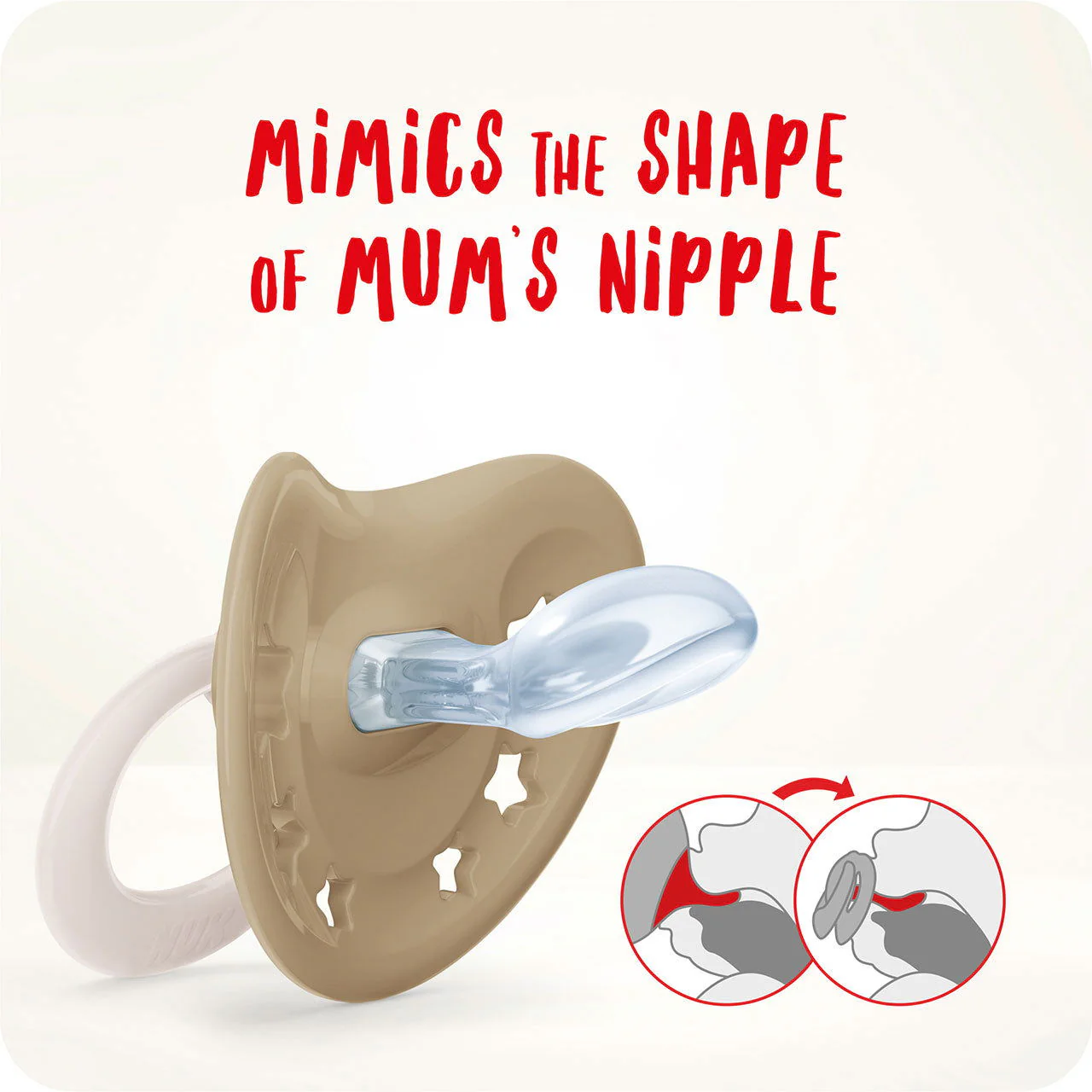 NUK Signature Night Soother Size 1 - Girl (Pack of 2) - Image 3