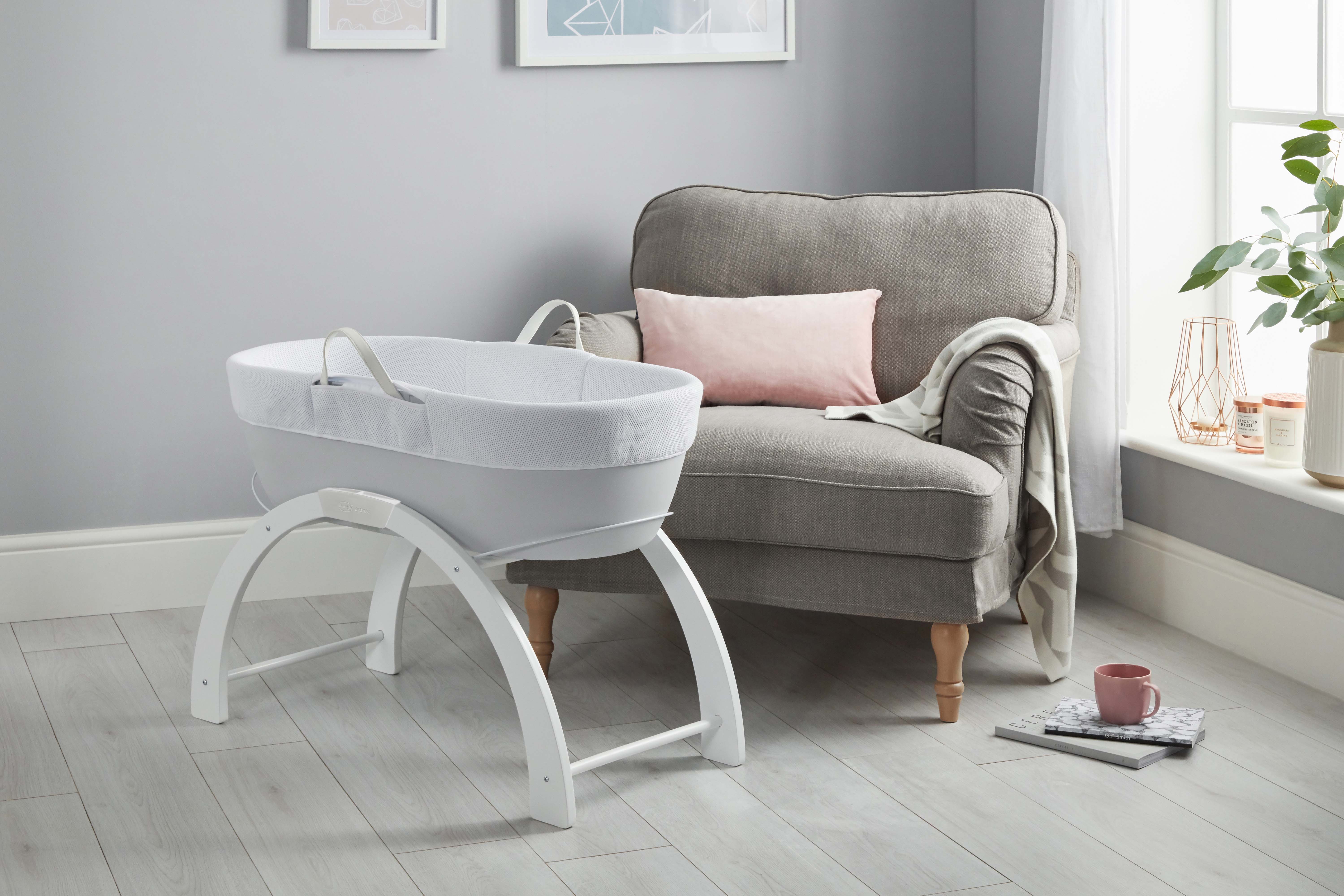 Shnuggle Dreami Baby Sleeper (Pebble Grey Base) - Image 2