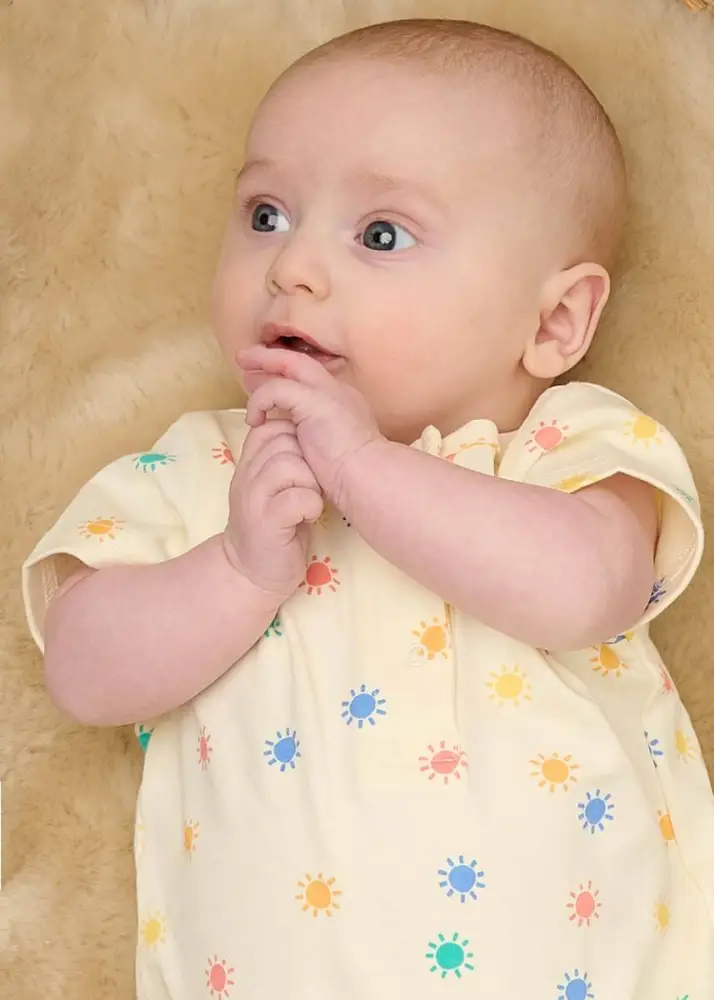Dinky - Rainbow Sunshine Short Sleeve Playsuit - Image 5