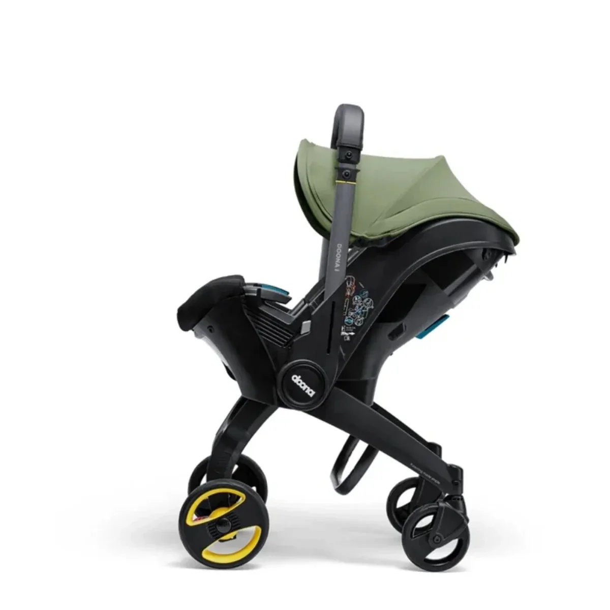Doona i Infant Car Seat & Stroller - Desert Green - Image 7
