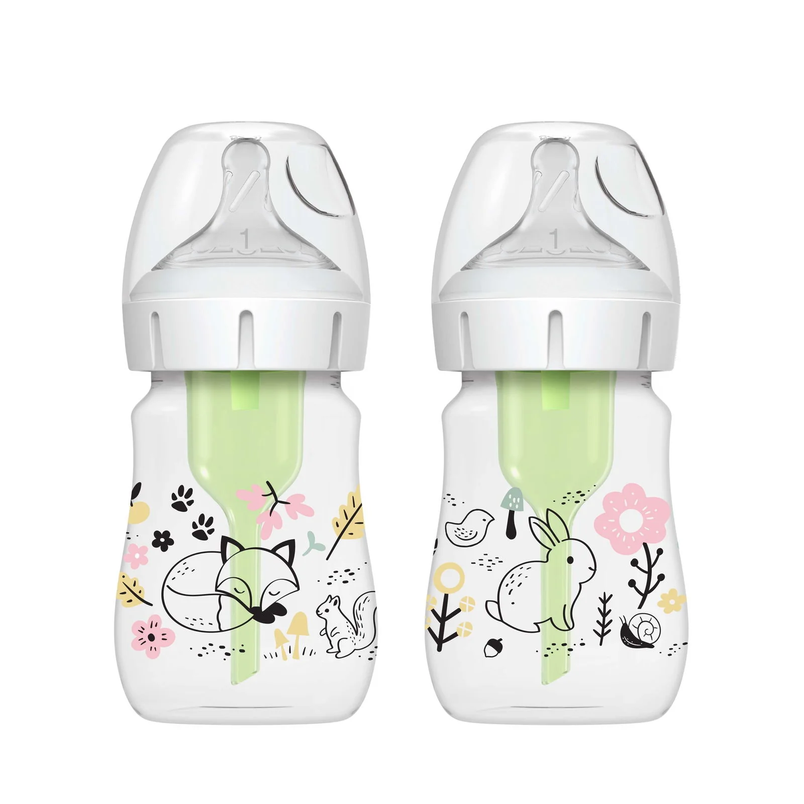 Dr Brown Woodland Design Bottles 150mls (Pack of 2)