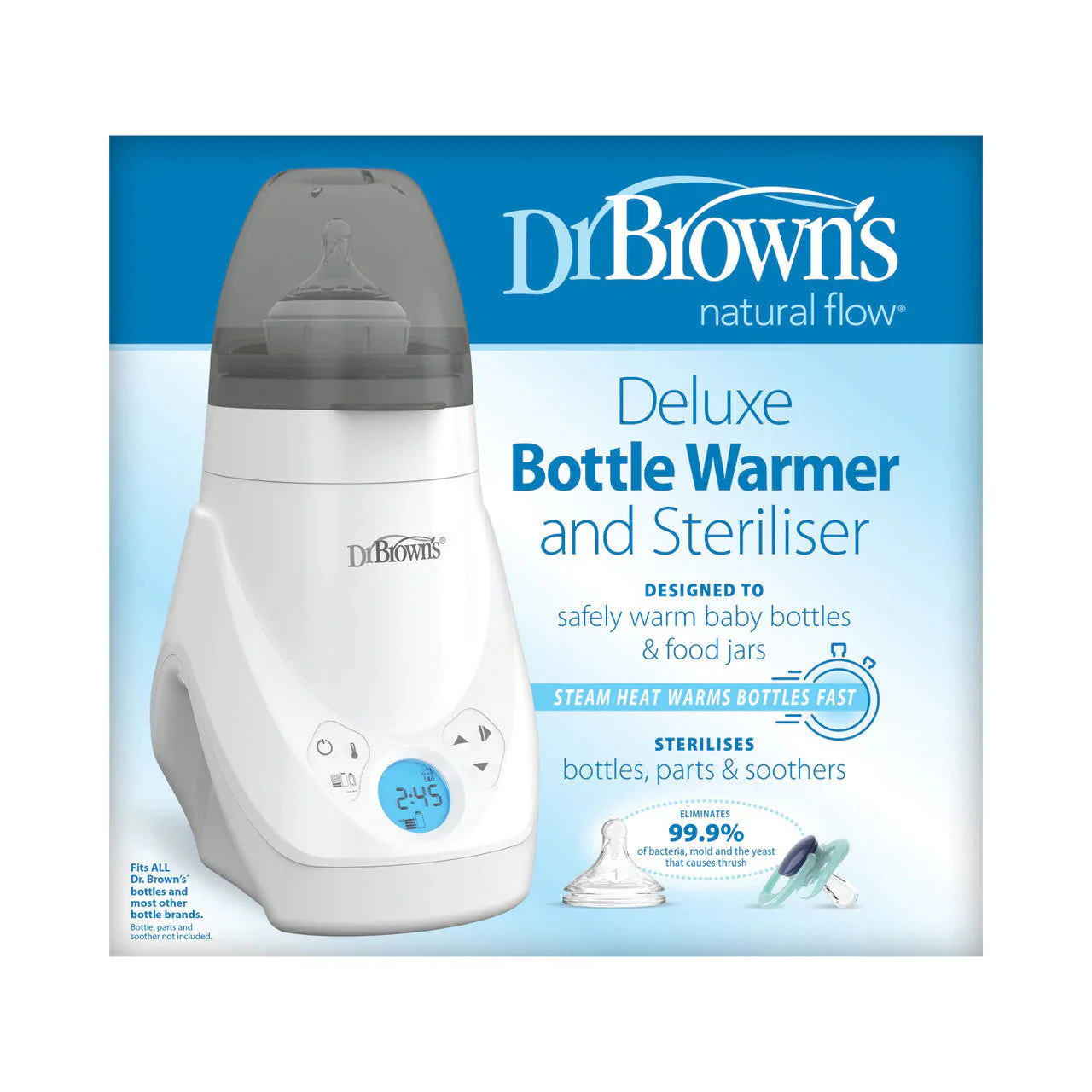 Dr Brown's Deluxe Electric Bottle & Food Warmer & Steriliser - Image 3